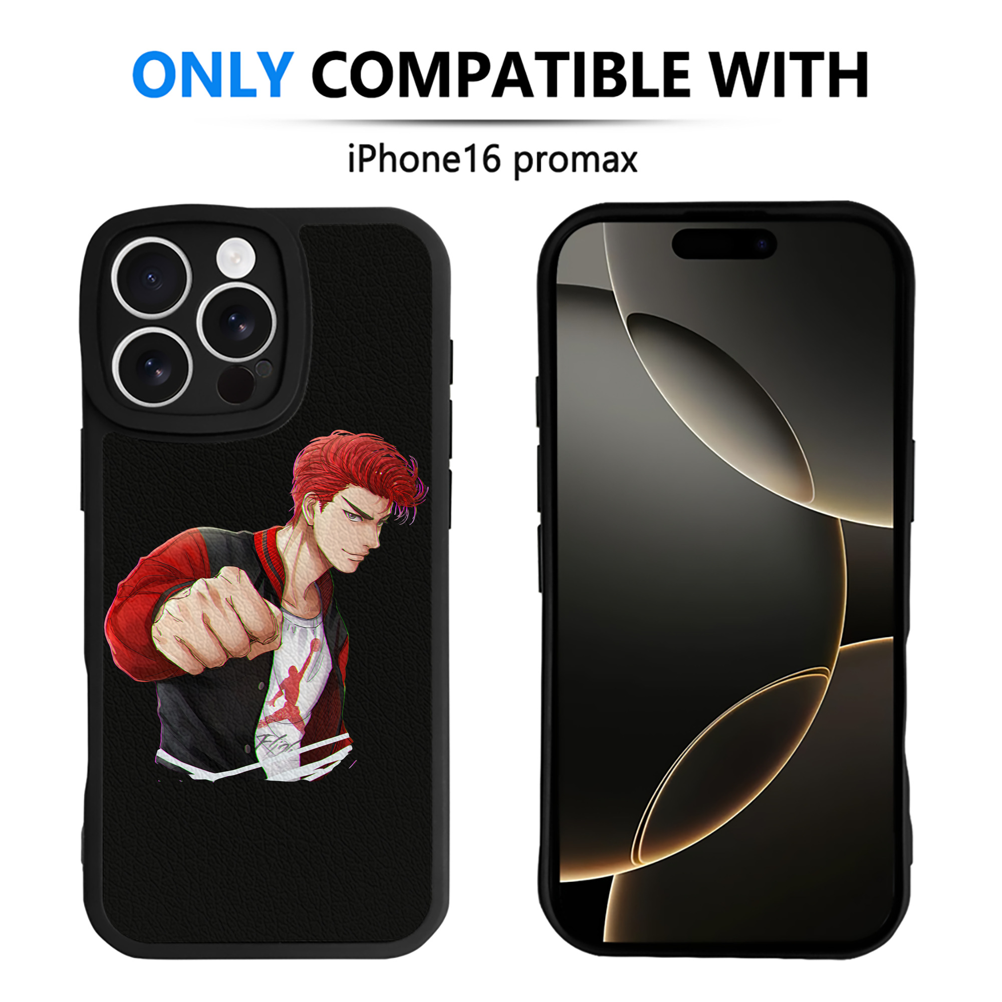 （画像用） SLAM DUNK／スラムダンク 【iPhone 16シリーズ対応】シリコンスマホケース（レザー調） 材質：シリコン